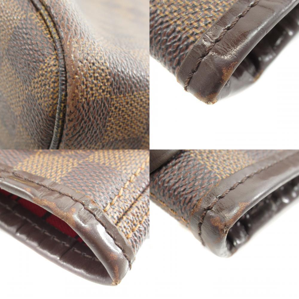 Louis Vuitton Neverfull Tote Bag Damier Canvas Brown - Picture 8 of 9
